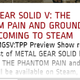 Illustration for article titled emMetal Gear Solid V/em Is Coming To PC
